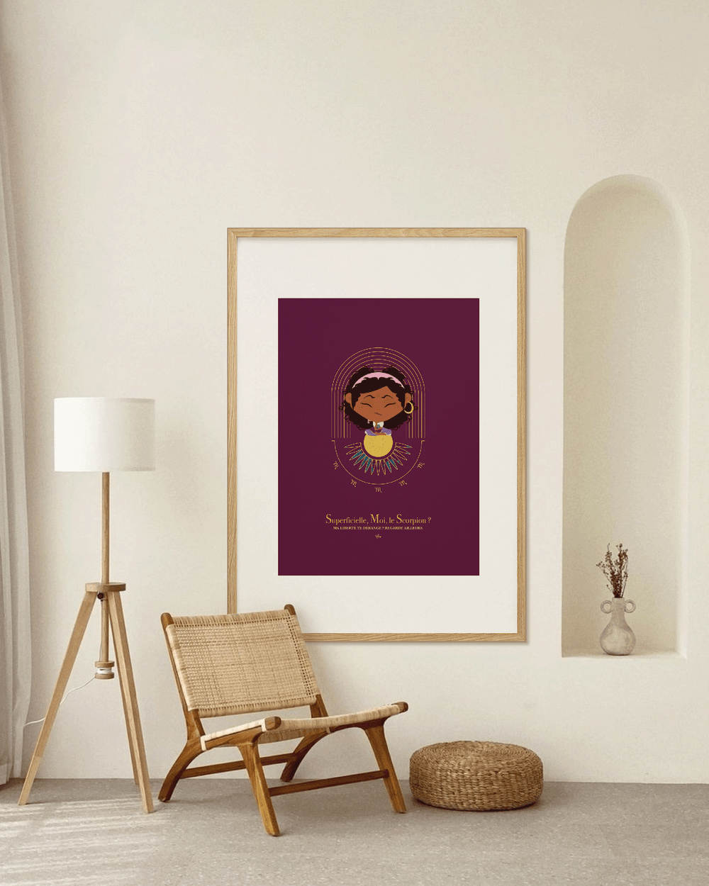 Affiche ❂ Princesse Scorpion