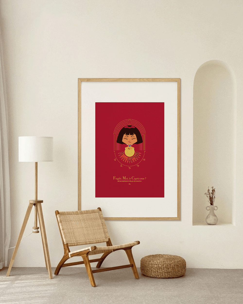 Affiche ❂ Princesse Capricorne