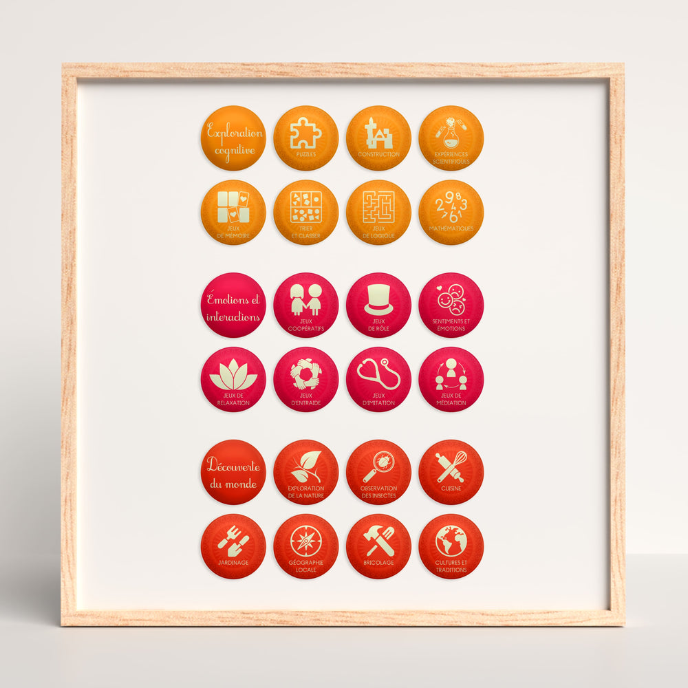 Magnets ⚉ Activités à la maternelle