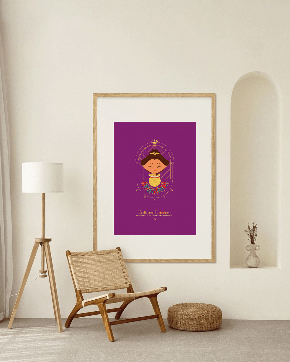 Affiche ♛ Princesse Cultivée