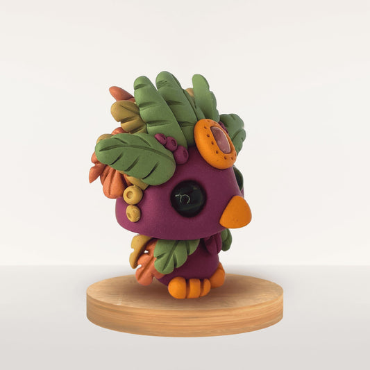 Talisman Plume Améthyste – symbole d’intuition et de sérénité