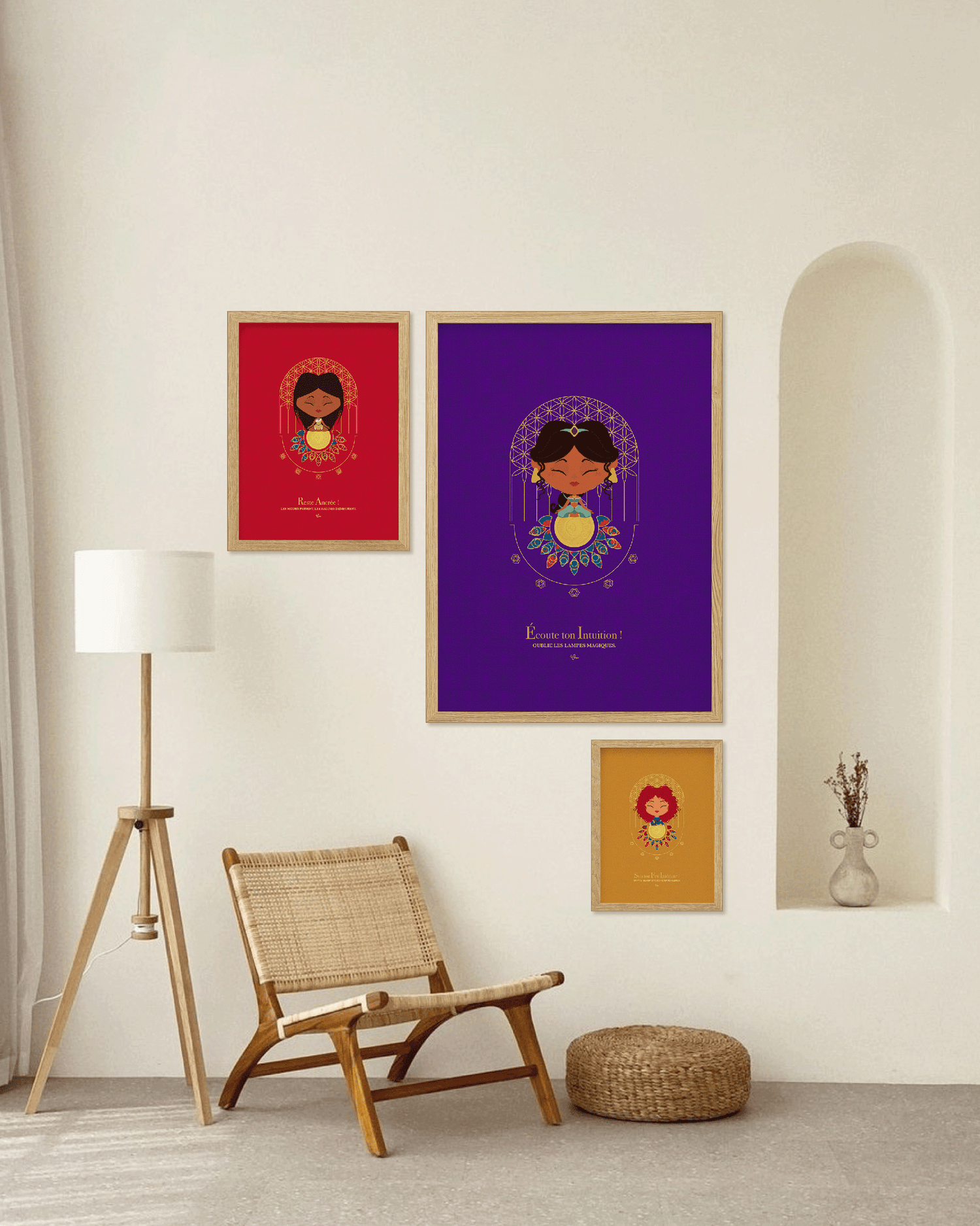 Affiches ☾ Princesses Lunaires