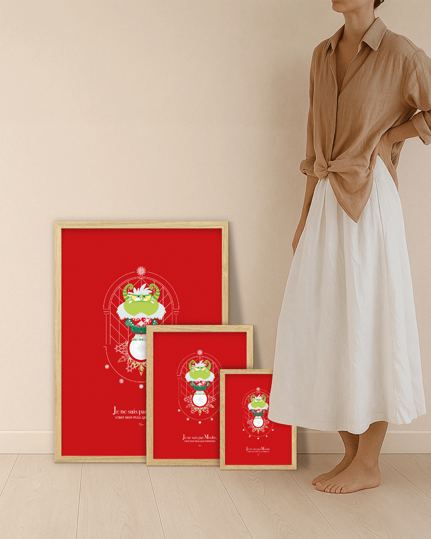 Affiche ❆ Yéti Grinch