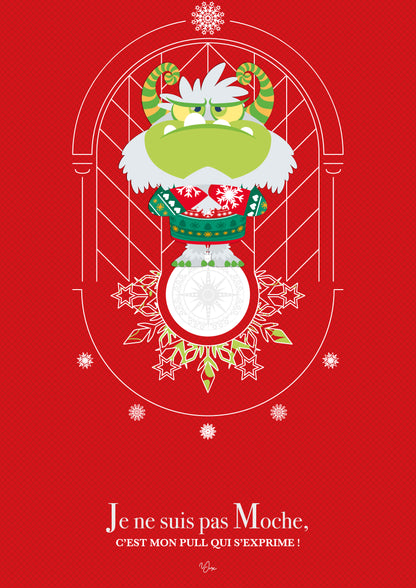 Affiche ❆ Yéti Grinch