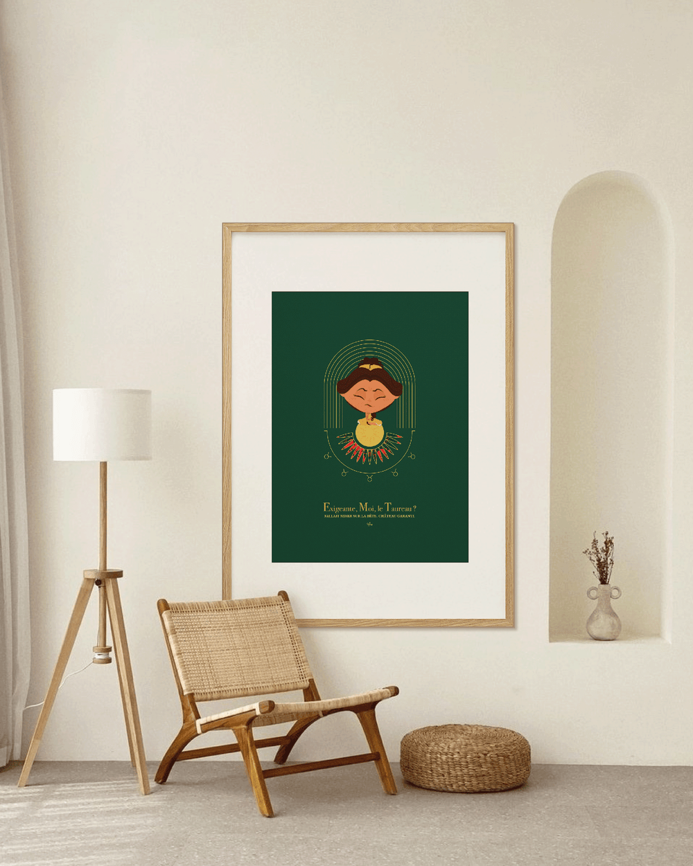 Affiche ❂ Princesse Taureau