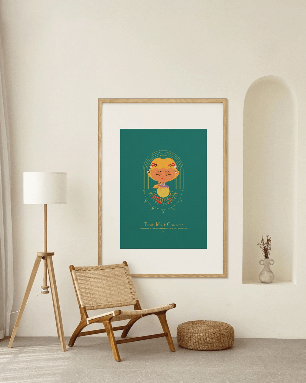 Affiche ❂ Princesse Gémeaux