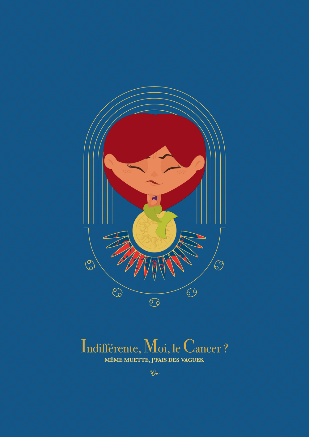 Affiche ❂ Princesse Cancer