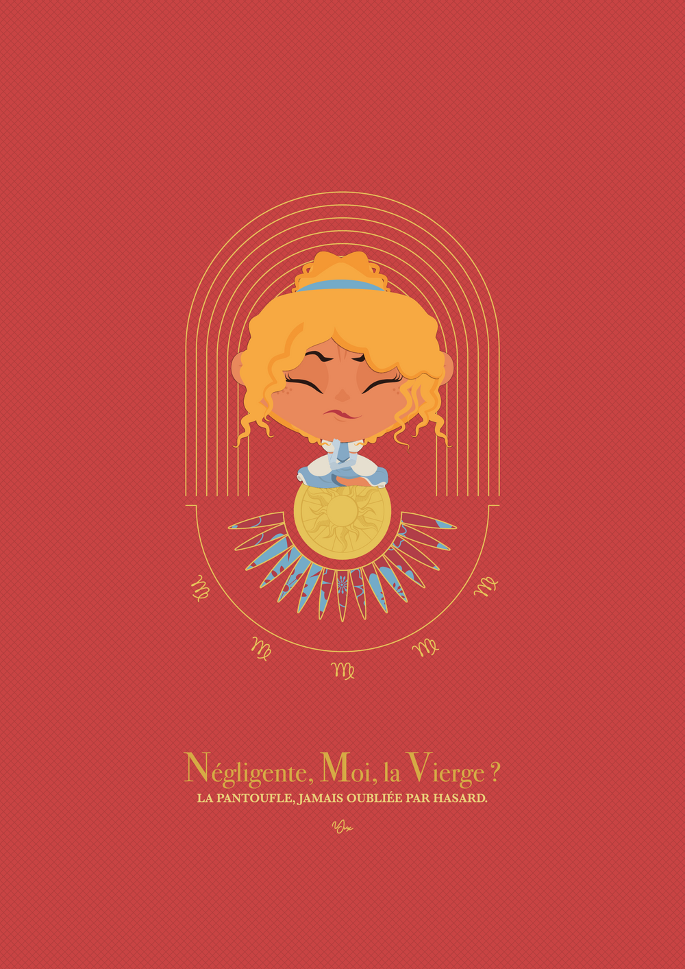 Affiche ❂ Princesse Vierge