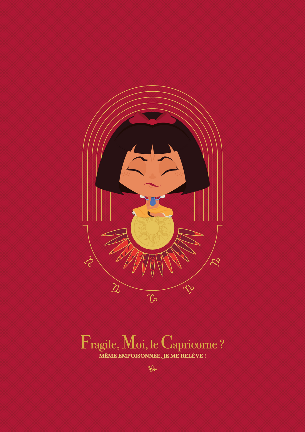 Affiche ❂ Princesse Capricorne