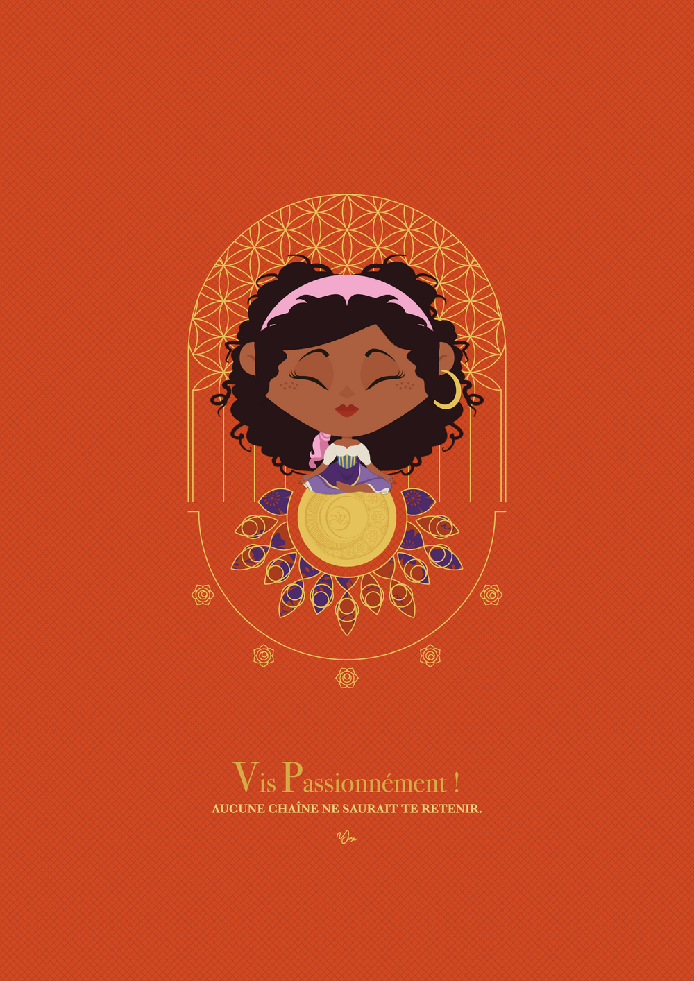 Affiche ☽ Princesse Svadhisthana