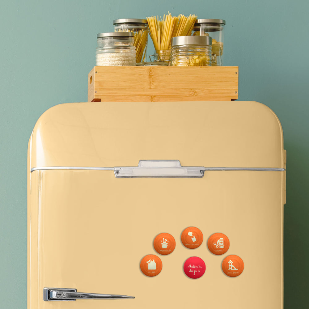 Magnets ⚉ Activités à la crèche