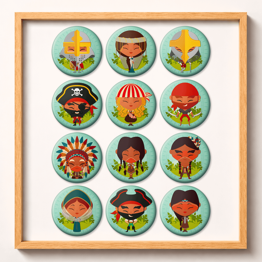 Magnets ⚉ Personnages