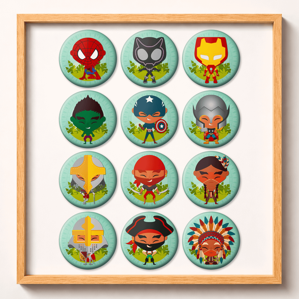 Magnets ⚉ Personnages