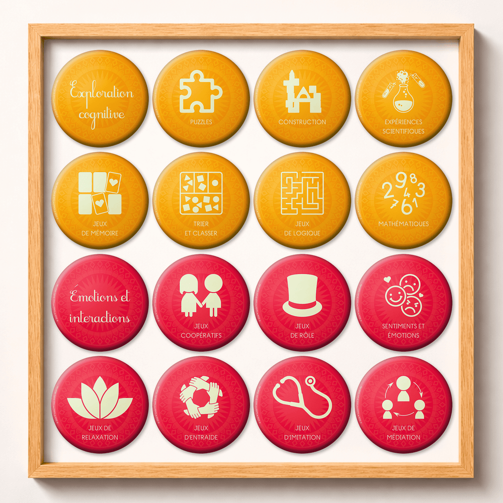 Magnets ⚉ Activités à la maternelle