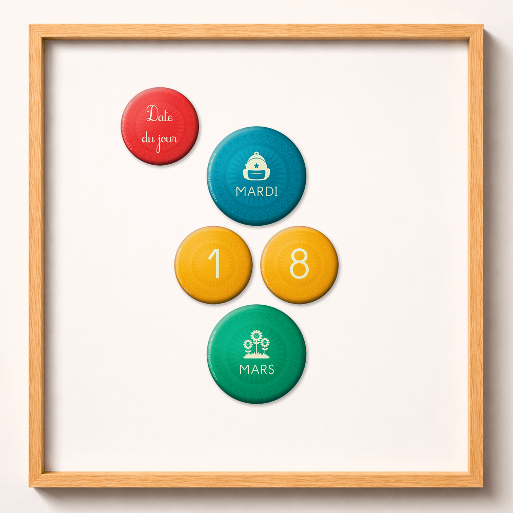 Magnets ⚉ Calendrier