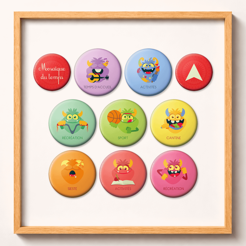 Magnets ⚉ Arc en ciel