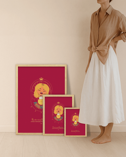 Affiche ♛ Princesse Éveillée