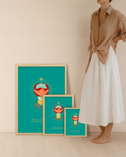 Affiche ♛ Princesse Libre