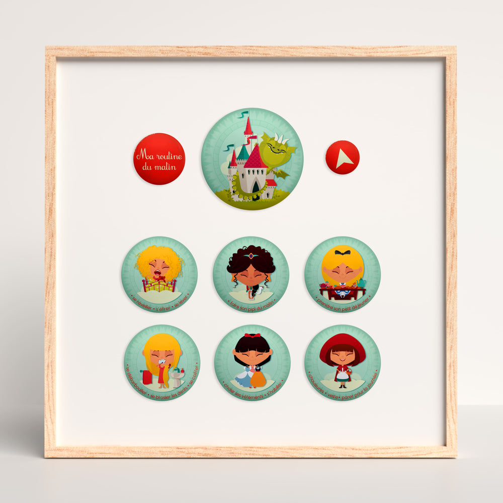 Magnets ⚉ Routine du matin