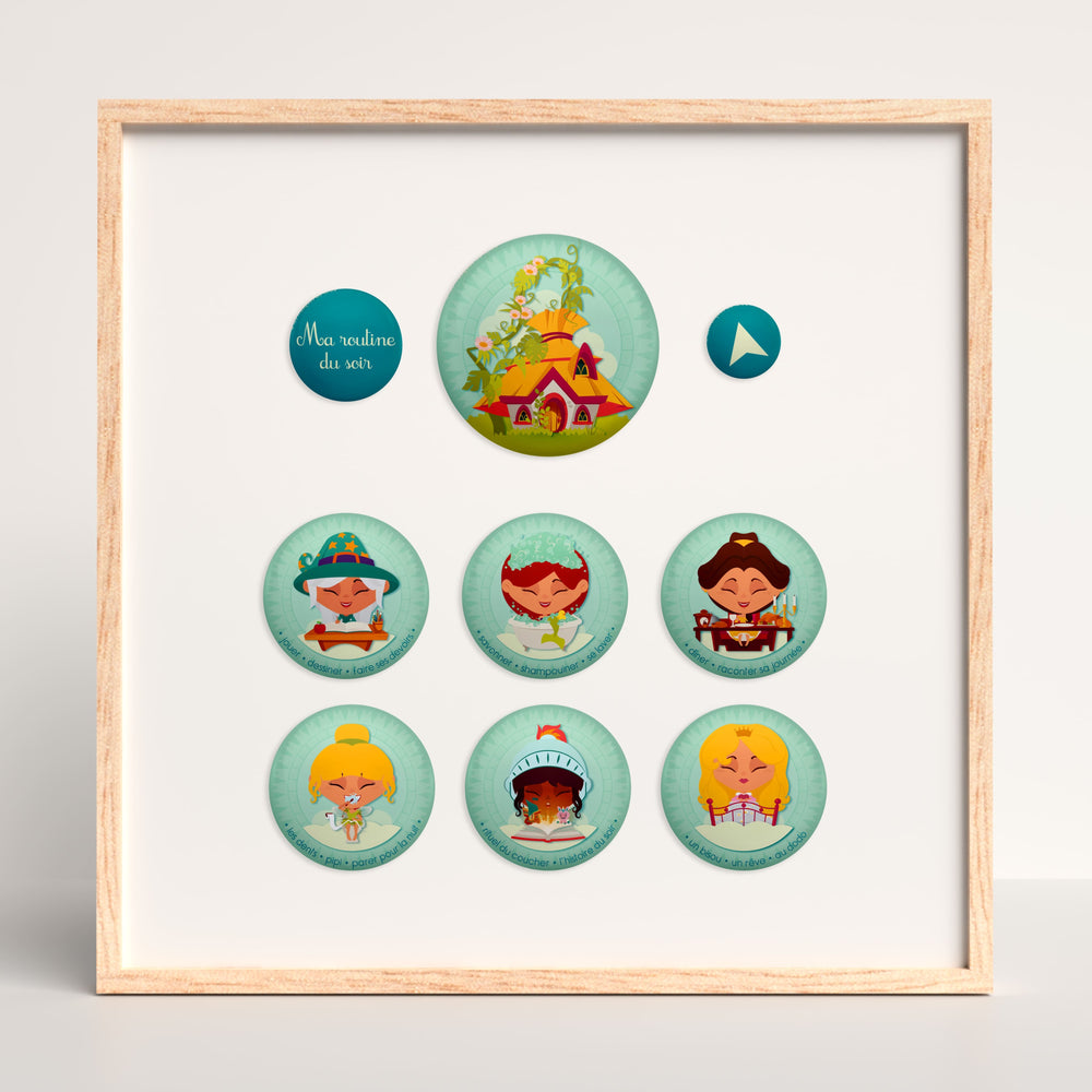 Magnets ⚉ Routine du soir